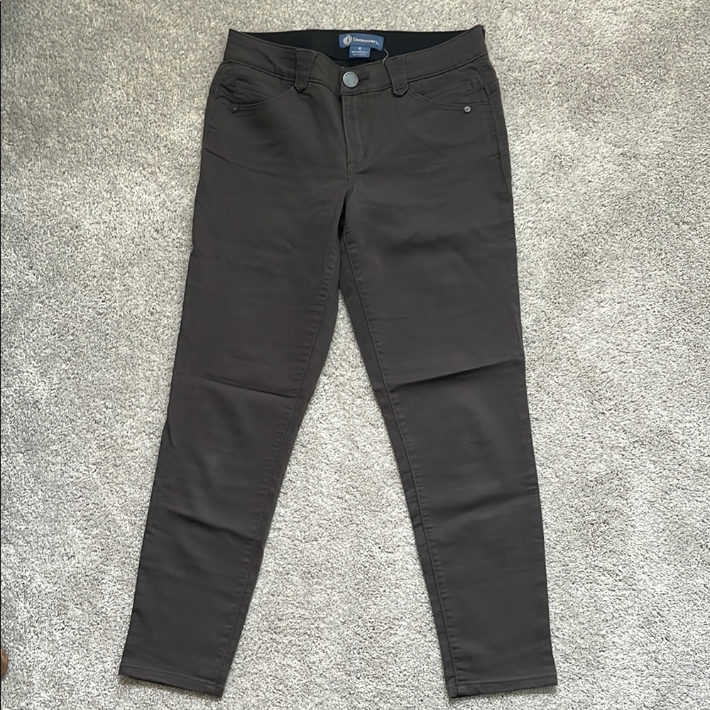Democracy Skinny (BROWN/GRAY) Pants